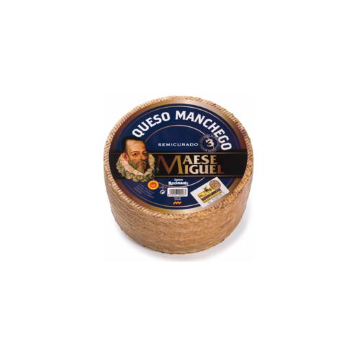 Queso Manchego DOP Semicurado Mini - Semicured Manchego Cheese PDO | Maese Miguel