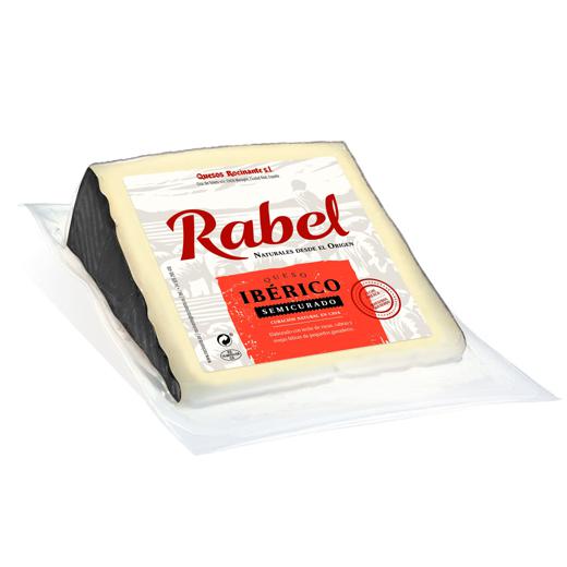 Queso Ibérico Semicurado Cuña 200 g - Semicured Iberico Cheese 200 g Wedge | Rabel