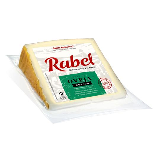 Queso de Oveja Curado Cuña 200 g - Cured Sheep's Milk Cheese 200 g Wedge | Rabel