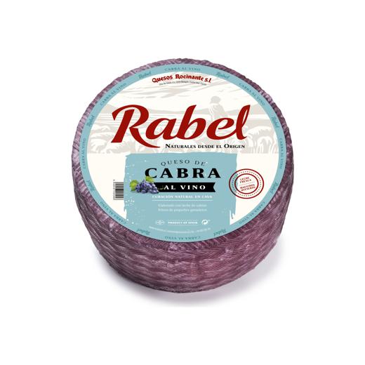 Queso de Cabra al Vino - Goat's Milk Cheese soaked in Red Wine | Rabel