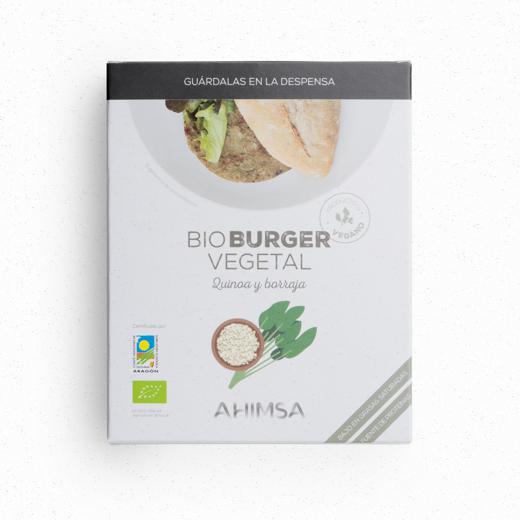 Burger Vegetal Quinoa Borraja Bio Ahimsa LD