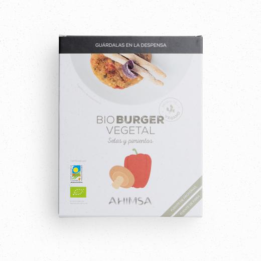 Burger Vegetal Setas Pimientos Bio Ahimsa LD