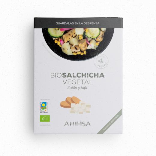 Salchicha Vegetal Seitán Tofu BioAhimsa