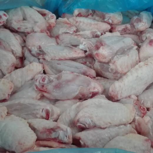 Frozen white chicken mid joint wings A grade/Alones de pollo de pirmera img1