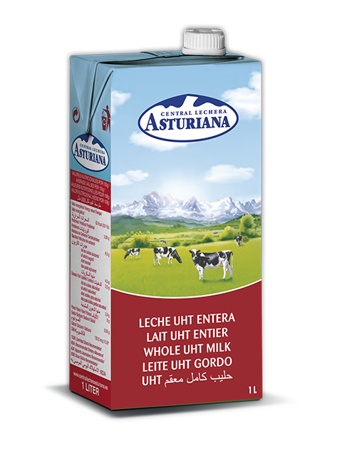 Leche Entera Asturiana 1 Lt - Supermercado Cugat