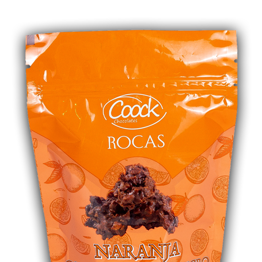 Rocas de Naranja y Chocolate Negro