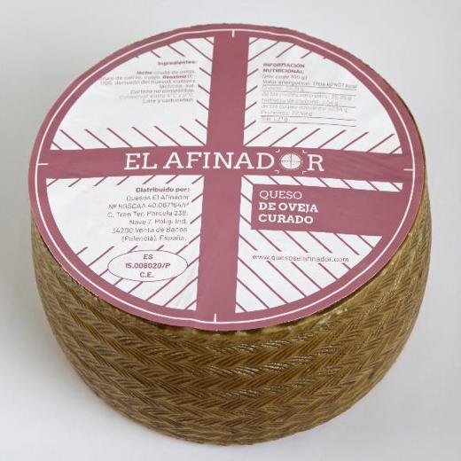 Queso de oveja leche cruda curado