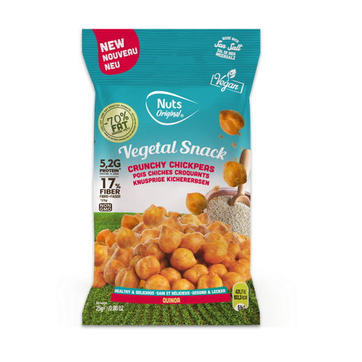 Snacks Nuts Original Crunchy Chickpeas- Quinoa - 25G