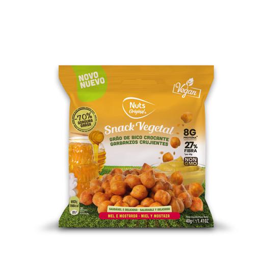 Snacks Nuts Original Crunchy Chickpeas- HONEY & MUSTARD - 40G