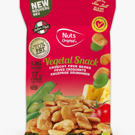 Snacks Nuts Original Crunchy Fava Beans - CHEESE & TOMATO - 25G