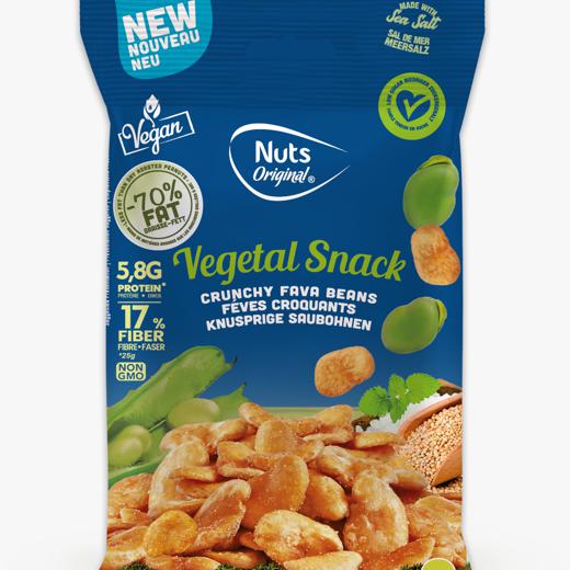 Snacks Nuts Original Crunchy Fava Beans - SEA SALT WITH QUINOA - 25G