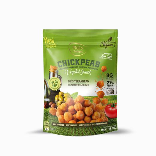 Snacks Nuts Original Crunchy Chickpeas- MEDITERRANEAN - 1KG