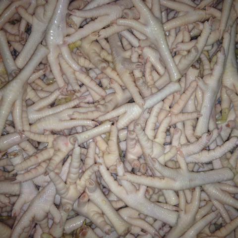 Frozen white processed chicken feet A grade RSA APPROVED
