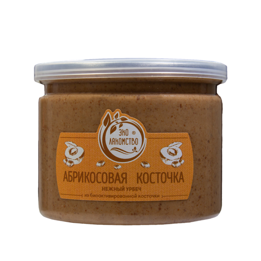 Apricot seeds from bioactivated kernels mild nutbutter "Ecolakomstvo" img2