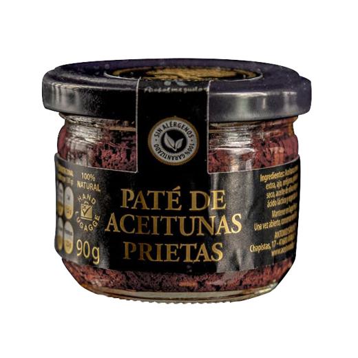 Paté de Aceituna Prieta en Tarro de Vidrio 90gr