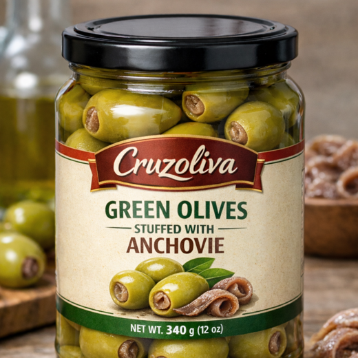 Stuffed Green Olives . Best quality worldwide . 100% Natural with Lemmon, orange, Cheese, Almond img4