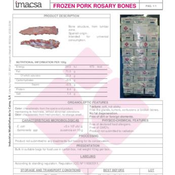 FROZEN PORK ROSARY BONES img8