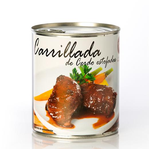 Carrilladas de cerdo estofadas 800gr