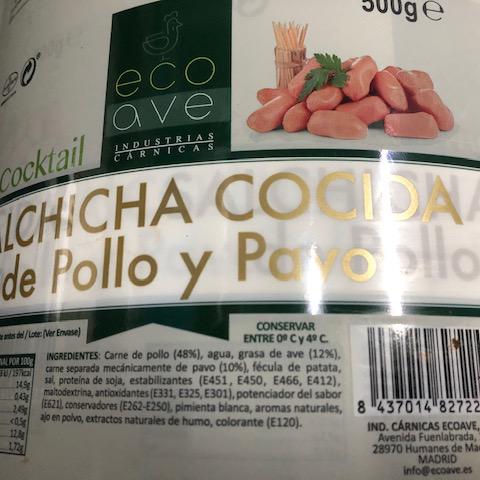 SALCHICHA COCKTAIL POLLO Y PAVO img1