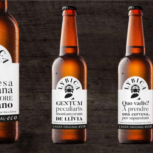 Cerveza Artesana Ecológica LYBICA Lager Original 33cl img1