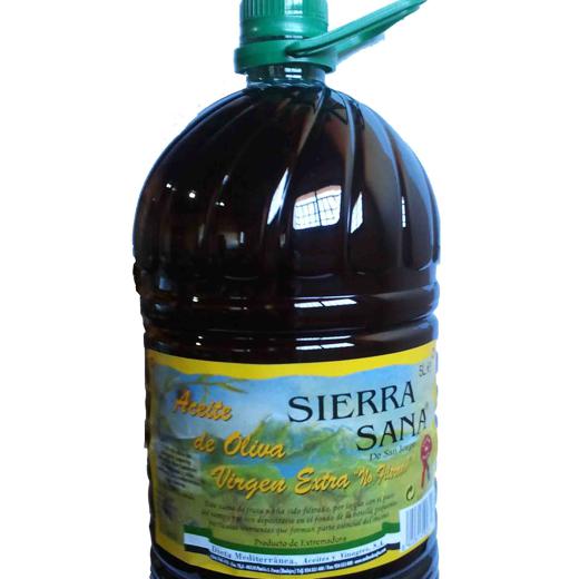 Aceite de oliva virgen extra Sierra Sana convencional 5 Litros