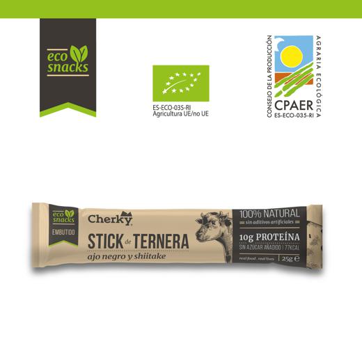 Eco Beef Sticks Black Garlic and Shiitake