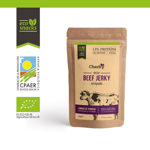 Cherky ECO Beef Jerky Teriyaki Healthy Snack