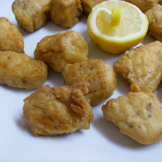 Pescado adobado enharinado catering (Seasoned and pre-dusted fish for foodservice)