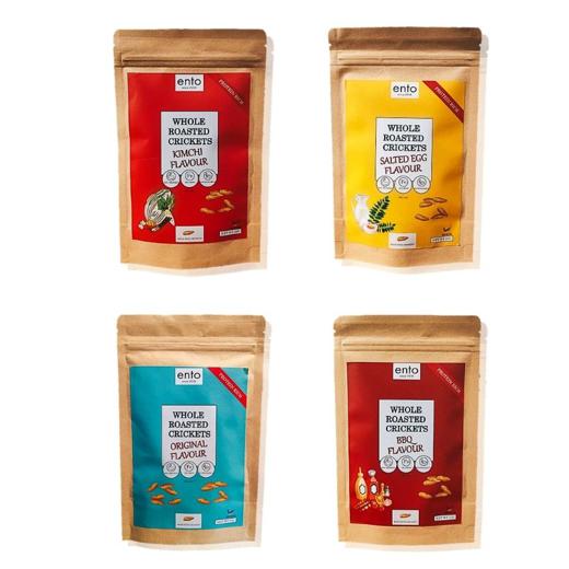 ento Roasted Crickets 100g - Taster Bundle