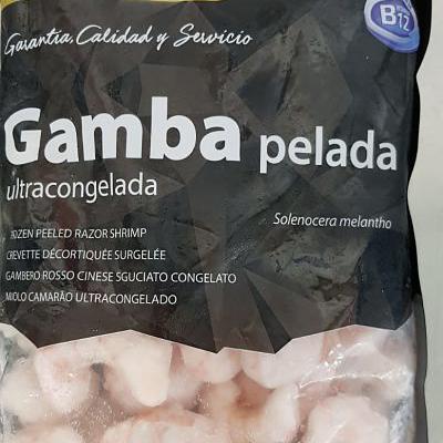 Gamba Pelada 10/30 35 % glaseo (Solenocera Melantho)