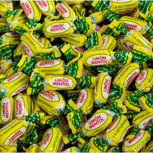 Caramelos Limón Mentol