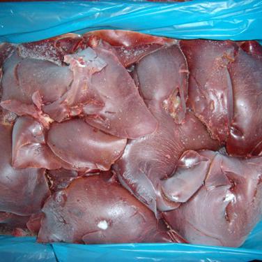 frozen pork livers/  higado  de cerdo img2