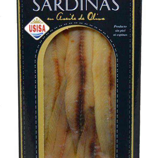 Bandeja Filete Sardinas en aceite de oliva USISA img0