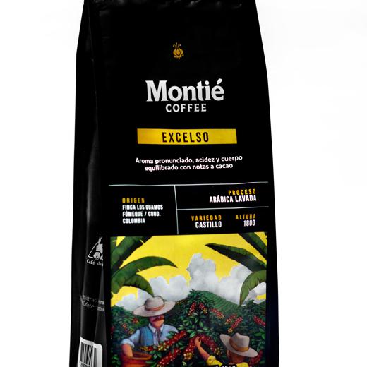 MONTIÉ COFFEE - Excelso coffee - Roasted in grain img0
