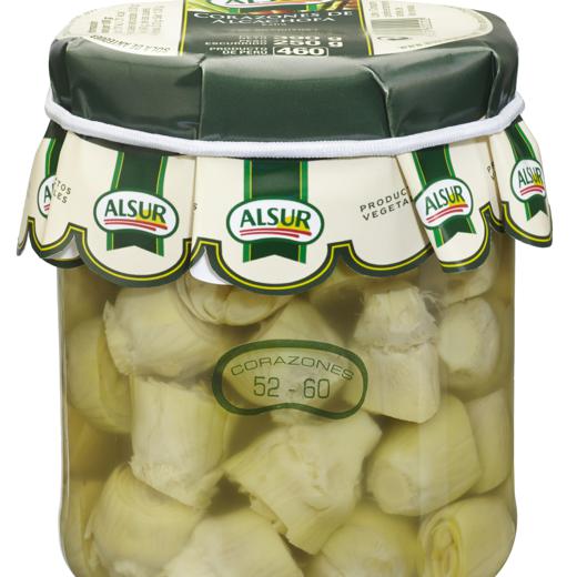 ARTICHOKES HEARTS JAR 390G 52-60 PIECES