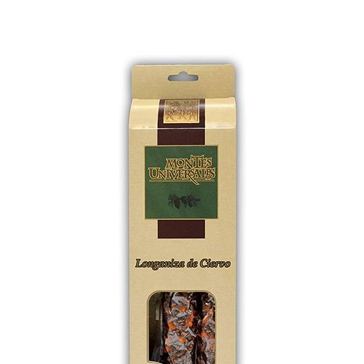 Longaniza de ciervo estuchada Montes Universales (250g) img0