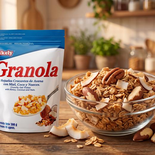 Granola Coconut and Nuts-Coco y Nuez