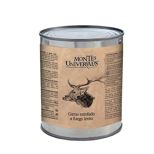 Gamo estofado a fuego lento Montes Universales (800g) img0