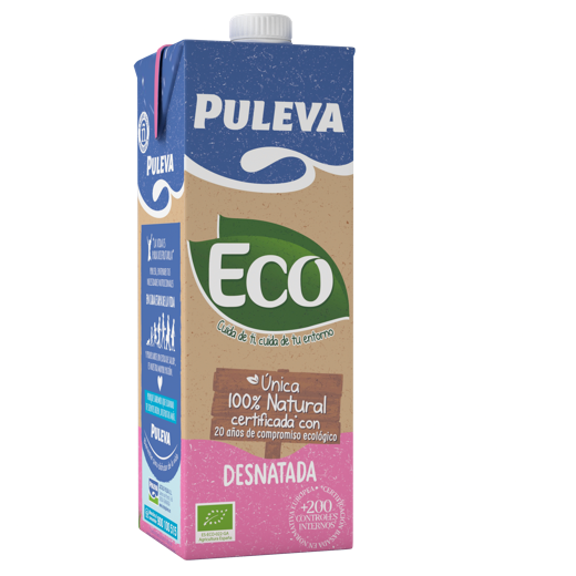 PULEVA ECOLÓGICA DESNATADA BRIK 1L