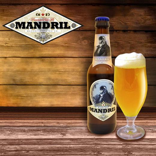 Cerveza Artesana Mandril Pale Ale - 12x33cl img2