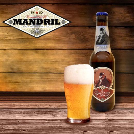 Cerveza Artesana Mandril Sporting Beer - 12x33cl img2