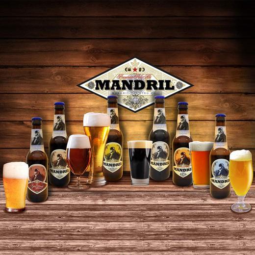 Cerveza Artesana Mandril Weisse (Trigo) - 12x33cl img2