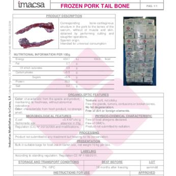 FROZEN PORK TAIL BONES CARTON img5