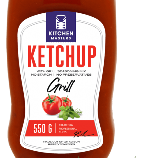 Ketchup for grilled meals