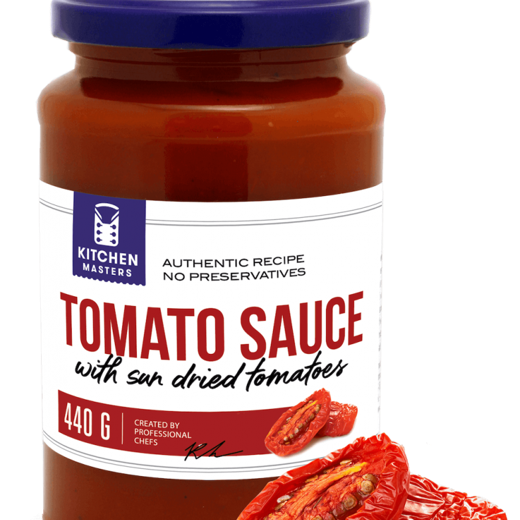 Tomato sauce with sun dried tomatoes