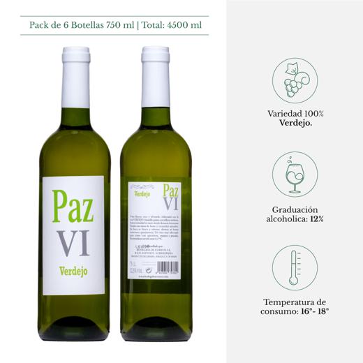 IGP Vinos de la tierra de Castilla verdejo Paz img1