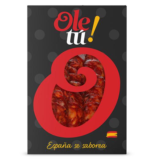 Sobre de Chorizo ibérico de bellota en lonchas. 100g