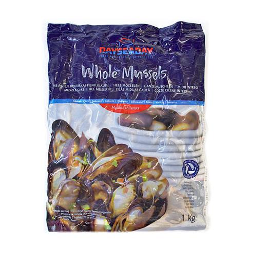 Mussels whole cooked