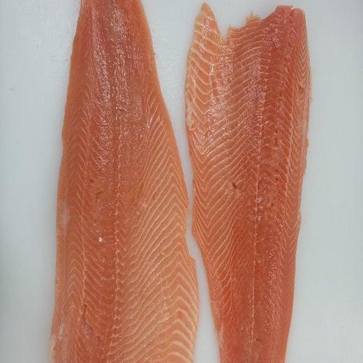 Salmon fillet Trim E 0.8-1.2kg IVP frozen