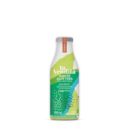 Jugo de Aloe Vera ¨ La Vendita¨ 500ml con pulpa